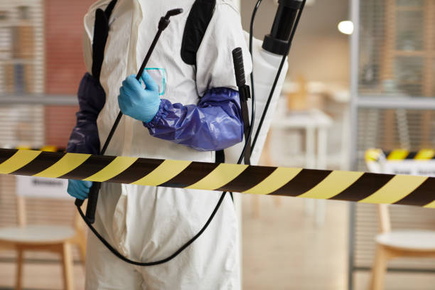 Professional Infectious Disease Decontamination technician working in Farmingdale, NJ